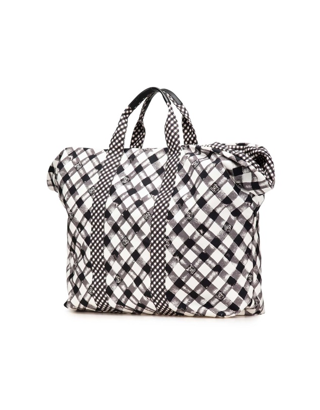 Pre-Loved by Azura Reborn - Pre-Loved chanel Gingham Check Tote Bag