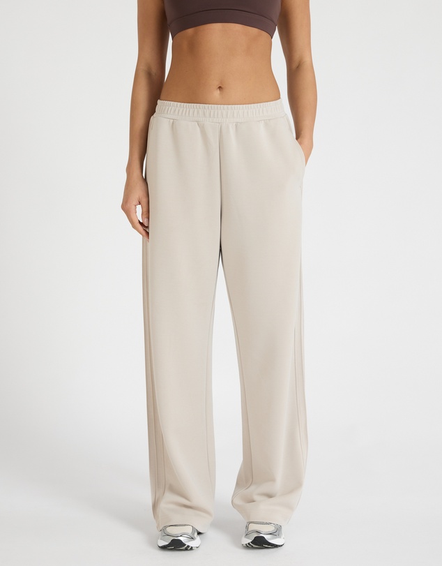 All Fenix - Soft Luxury Pin Tuck Wide Leg Track Pant