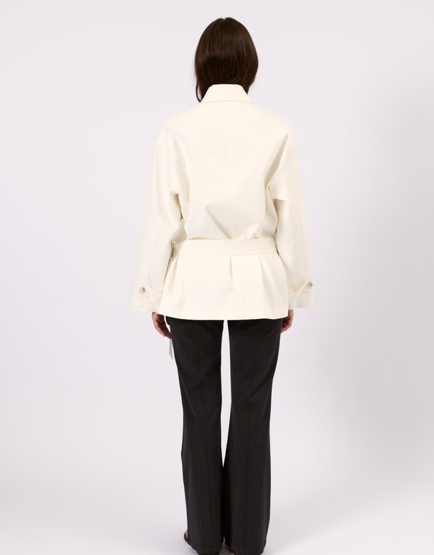 Style Addict - Belted Trench Jacket