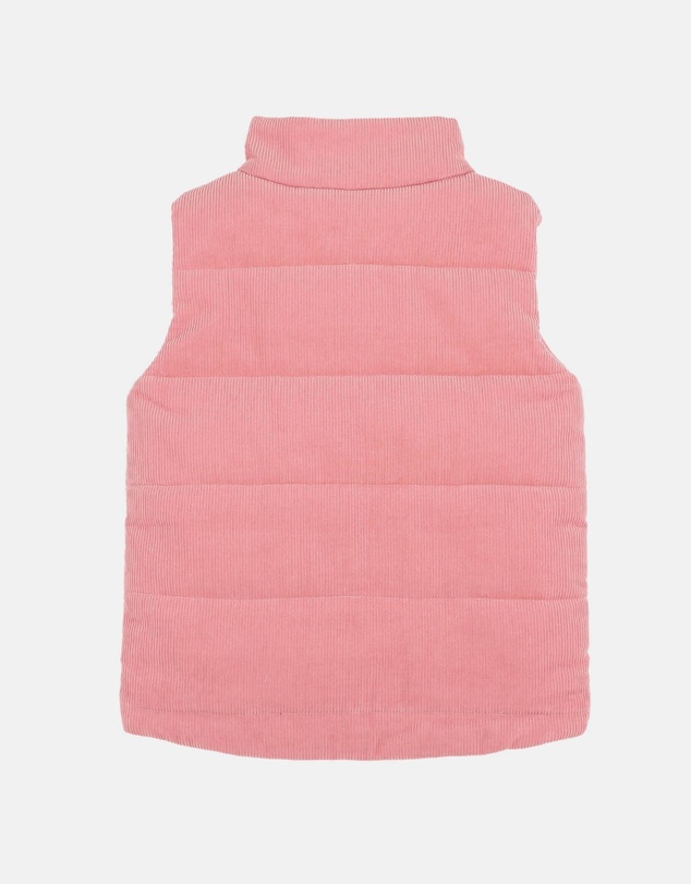 Fox & Finch - Wild Garden Quilted Zip Up Vest - Kids