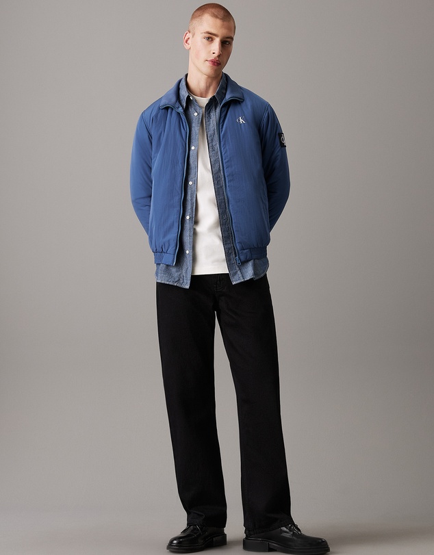 Calvin Klein Jeans - Padded Nylon Zip Up Jacket