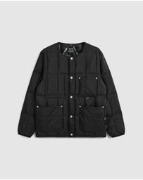 TAION - Work Crew Neck Down Jacket