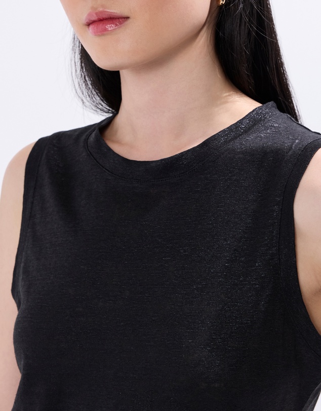 Marcs - As Love Glows Foil Linen Tank