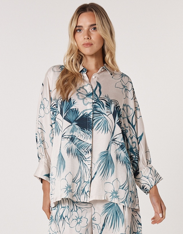 Fate + Becker - Solstice Palms Shirt