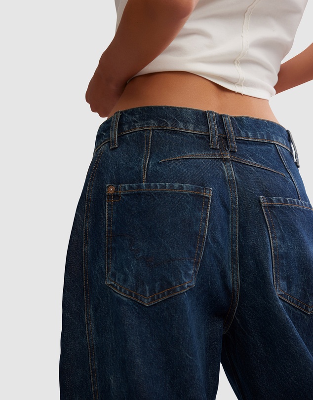 Free People - Good Luck Mid Rise Barrel Jeans