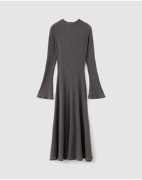 M.N.G - Knitted Dress With Bell Sleeves