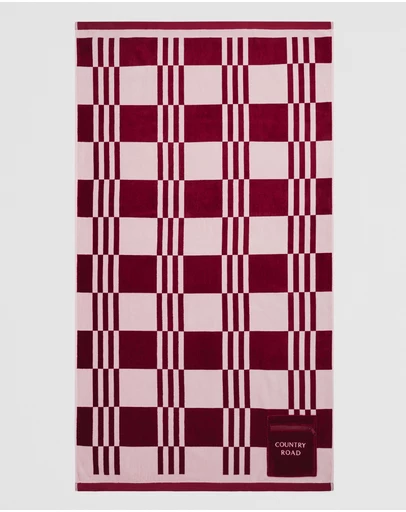 Country Road - Eyre Australian Cotton Beach Towel
