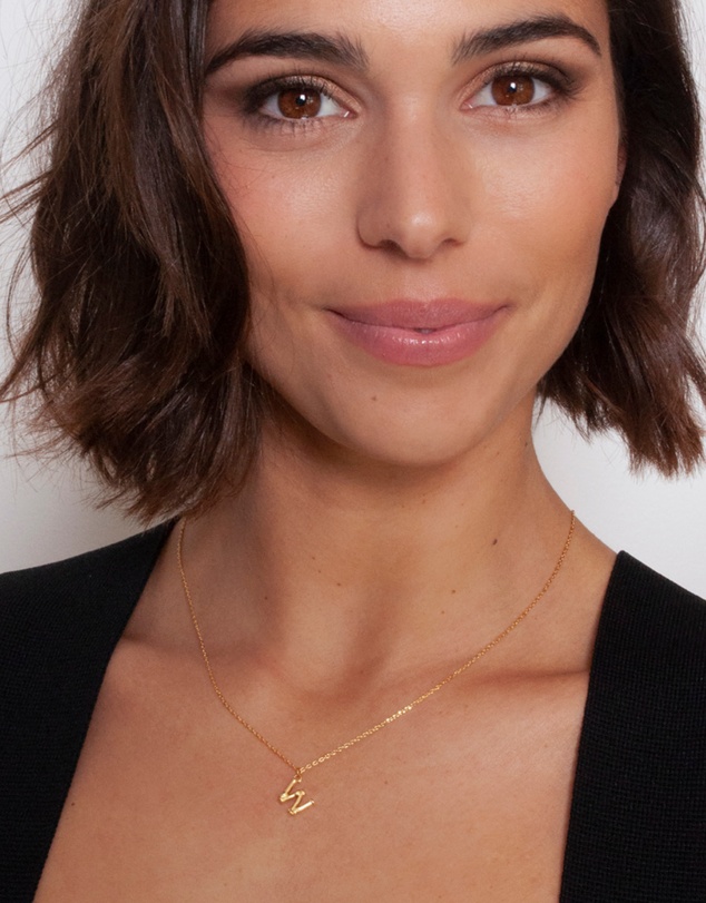 Zahar - Letter W Necklace