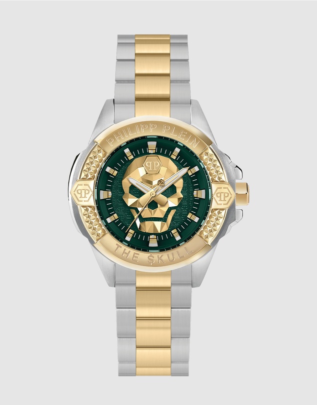 Philipp Plein - $Kull - Duo Tone with 44mm Green Dial