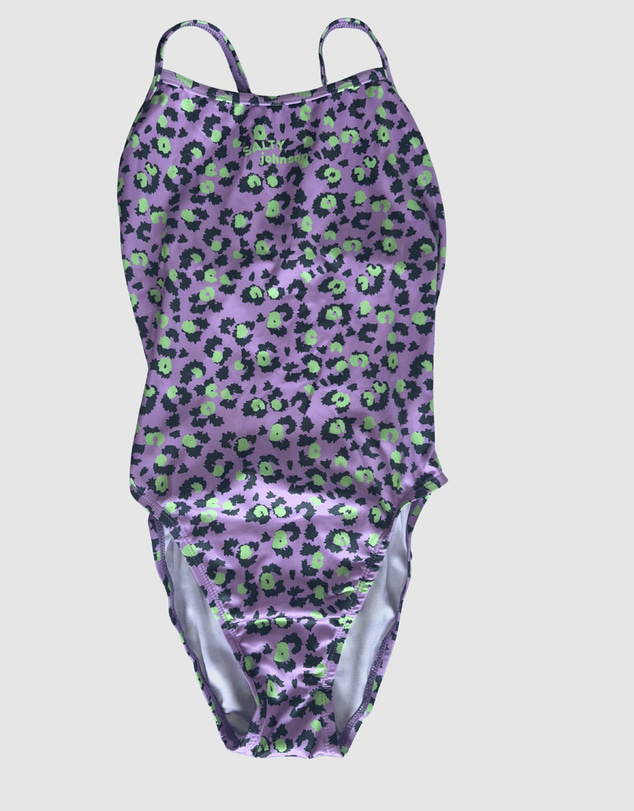 Salty Johnson - Purple Patch Thin Strap One Piece