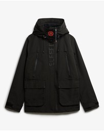 Superdry - Slim Fit Hood Ultimate Embroidered Windbreaker