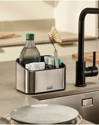 Joseph Joseph - Surface Tiered Stainless-steel Sink Tidy