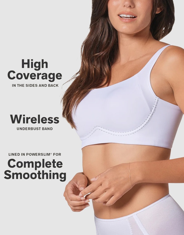 Leonisa - Everyday Supportive Side & Back Smoothing Wireless Bra