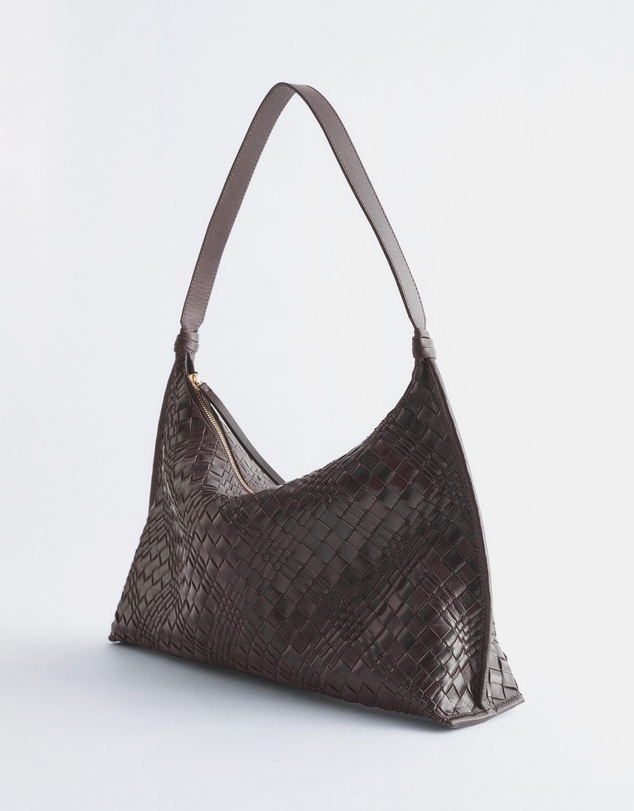 & Other Stories - Interwoven Leather Tote Bag