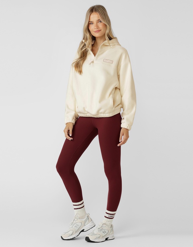 Lorna Jane - Nova Polar Fleece Quarter Zip Hoodie
