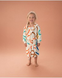 Linen House Kids - Plush Squiggle Kids Robe