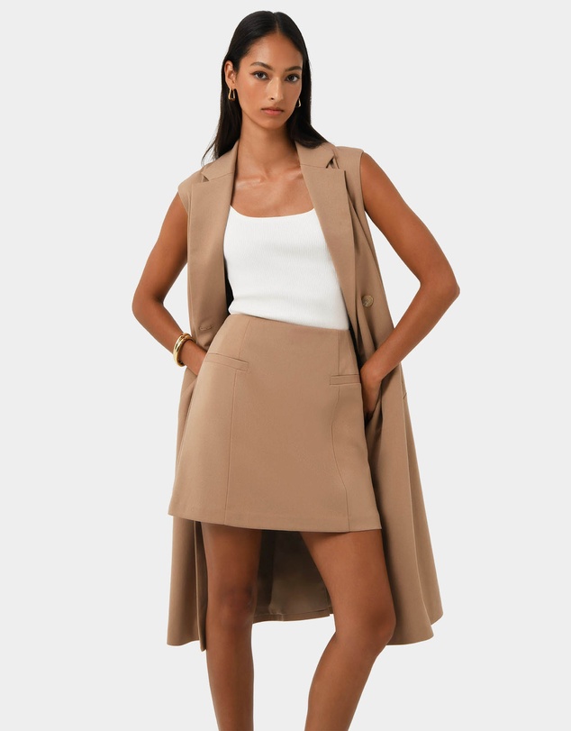 Forcast - Kiya Longline Sleeveless Vest