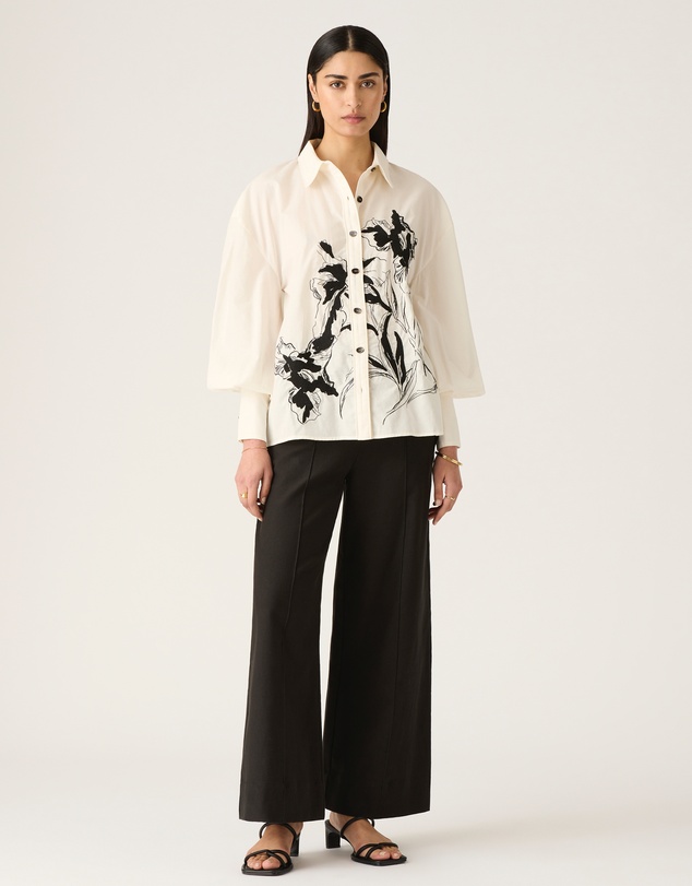 MOS The Label - Lis Embroidery Blouse