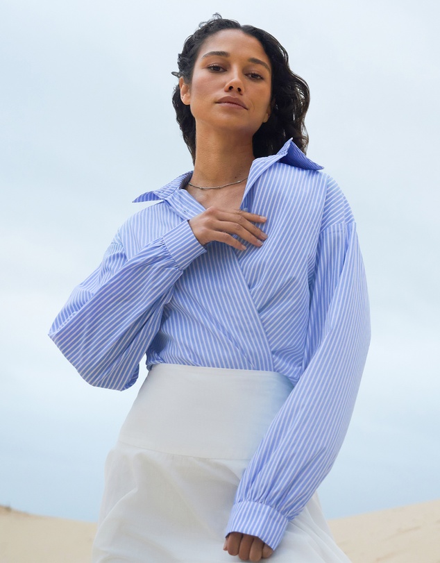 Forcast - Piper Stripe Shirt