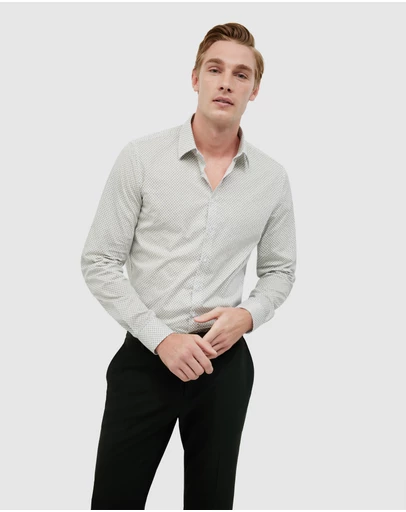 Politix - Arrow Printed Long Sleeve Shirt