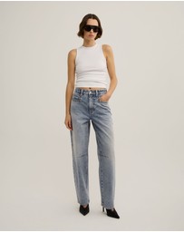 Witchery - Pocket Detail Barrel Jeans