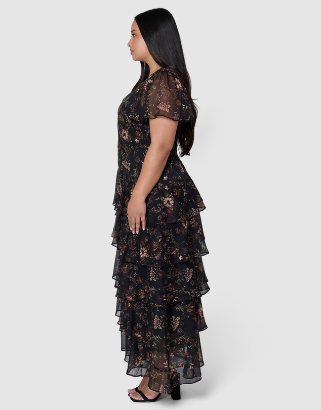 Pink Dusk by Curve Project - Fever Midi Dress