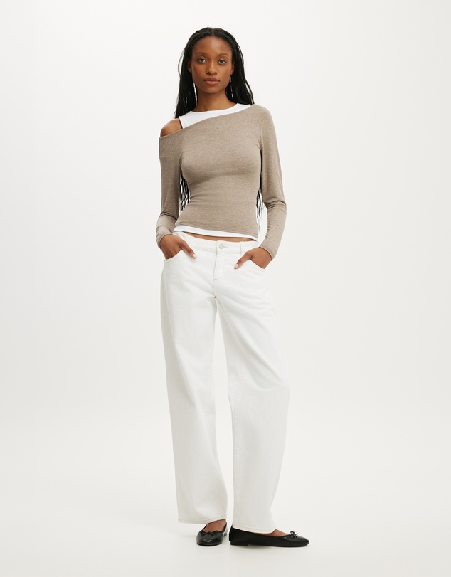 Cotton On - Morgan Layered Long Sleeve Top