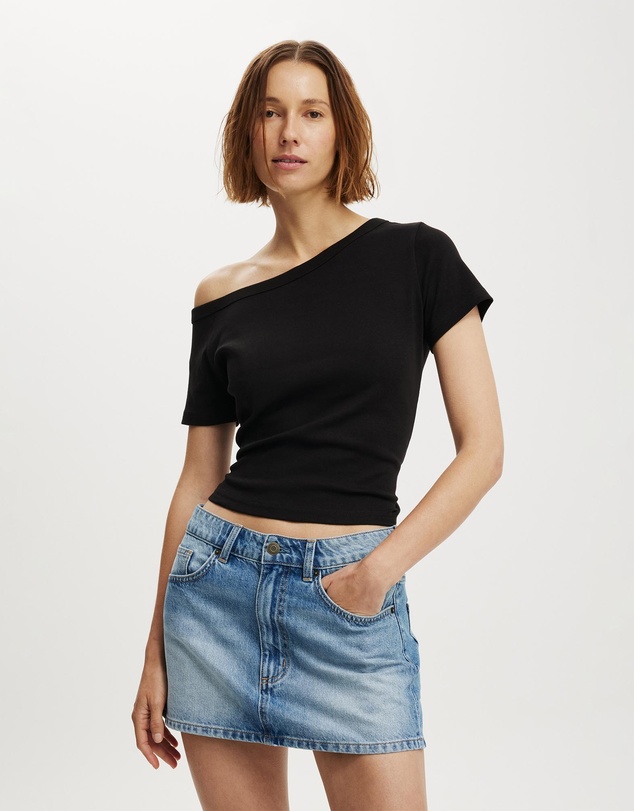 Cotton On - Original Denim Mini Skirt