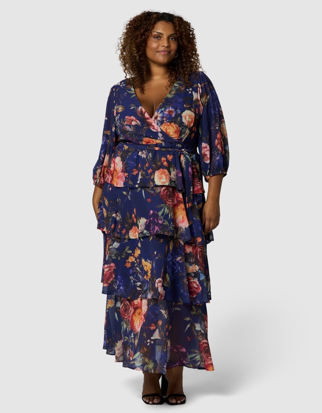 Pink Dusk by Curve Project - Temptress Maxi Dress