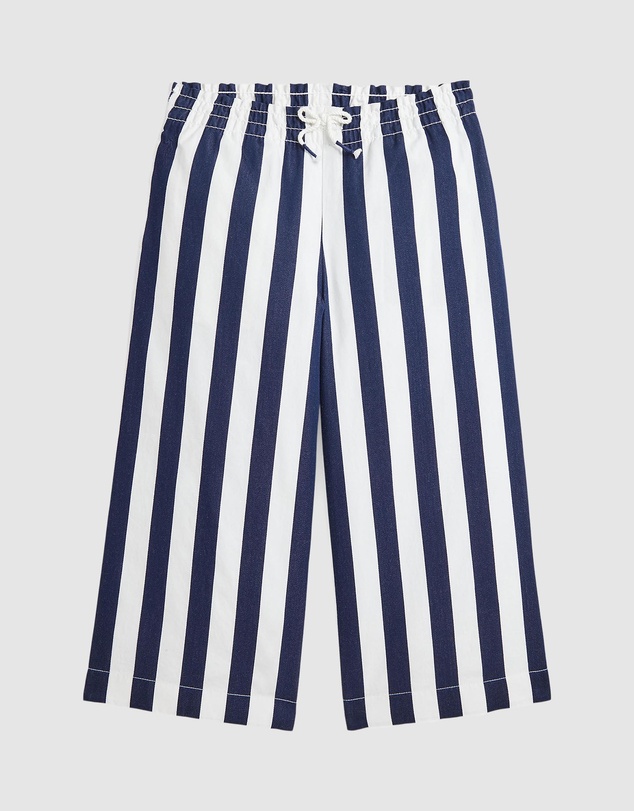 Polo Ralph Lauren - Striped Cotton Dobby Wide-Leg Pants (2YRS-6.5YRS)