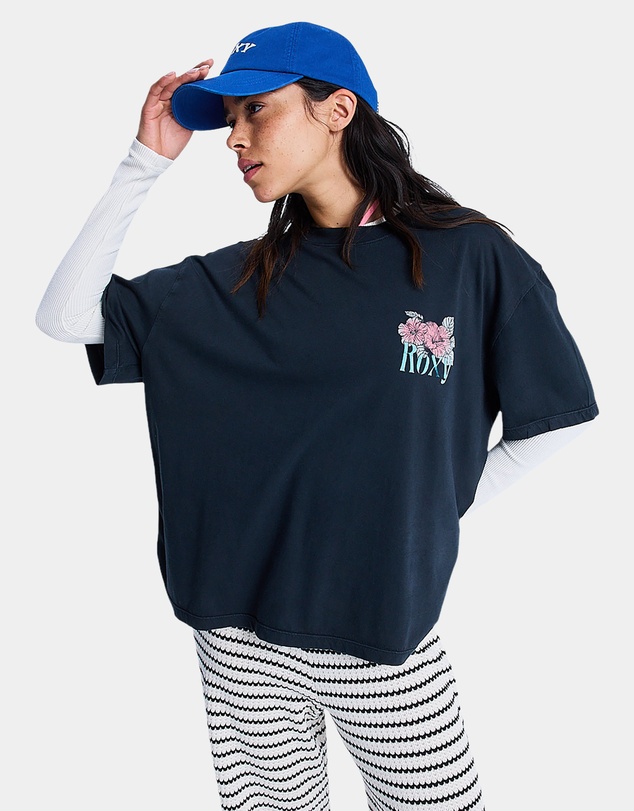 Roxy - Womens Talloversize Washed T-Shirt