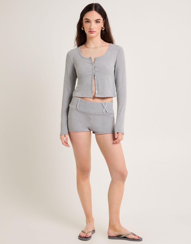 General Pants Co. Basics - Soft Knit Rib Cardigan