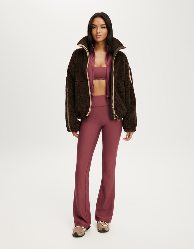 Cotton On Body Active - Active Fleece Lined Cropped Jacket