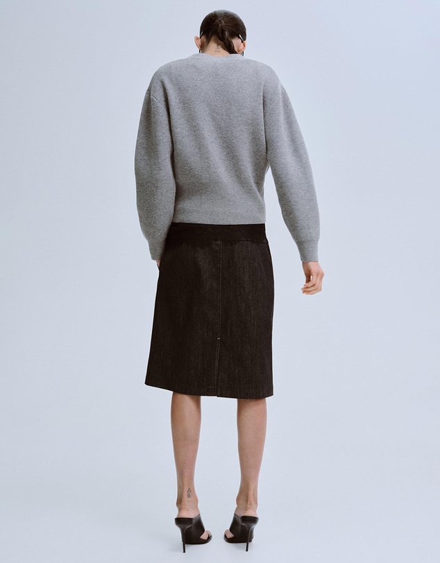 M.N.G - V-Neck Knitted Cardigan