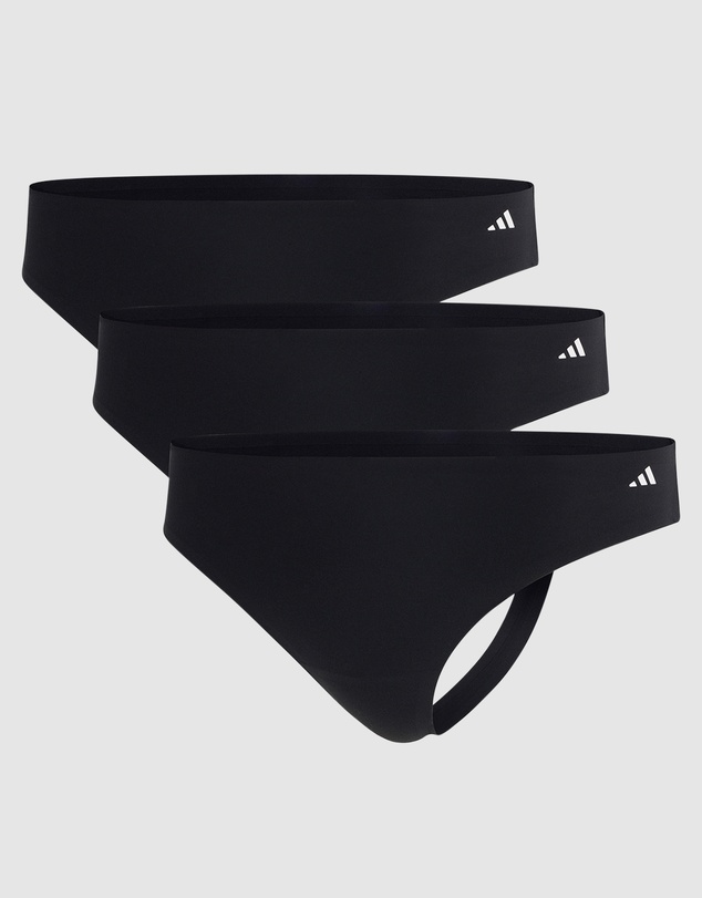 adidas Sportswear - 3 Pack Active Light Flex Thong Underwear