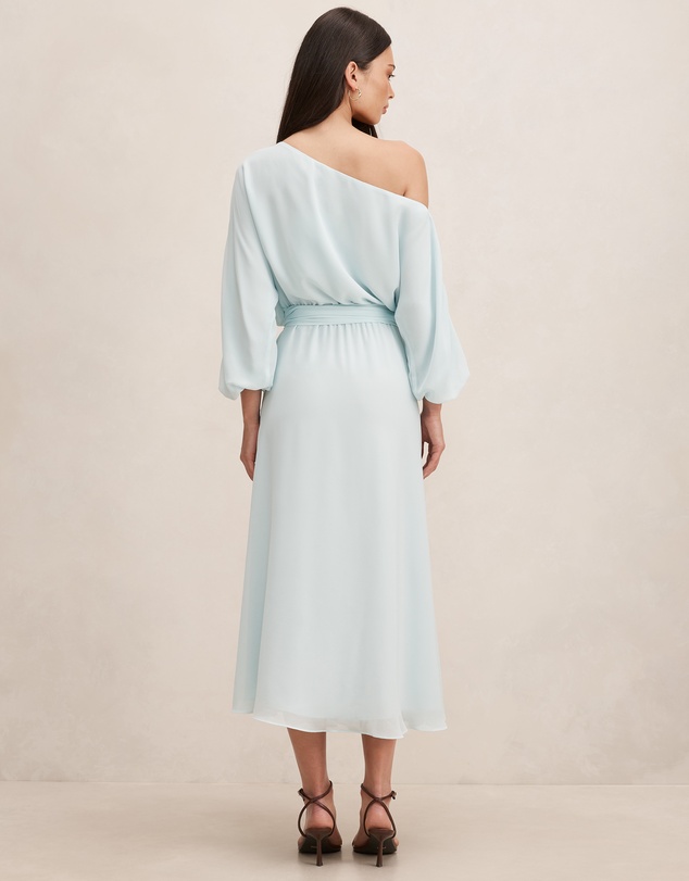 Forever New - Samantha Tipped Draped Midi Dress
