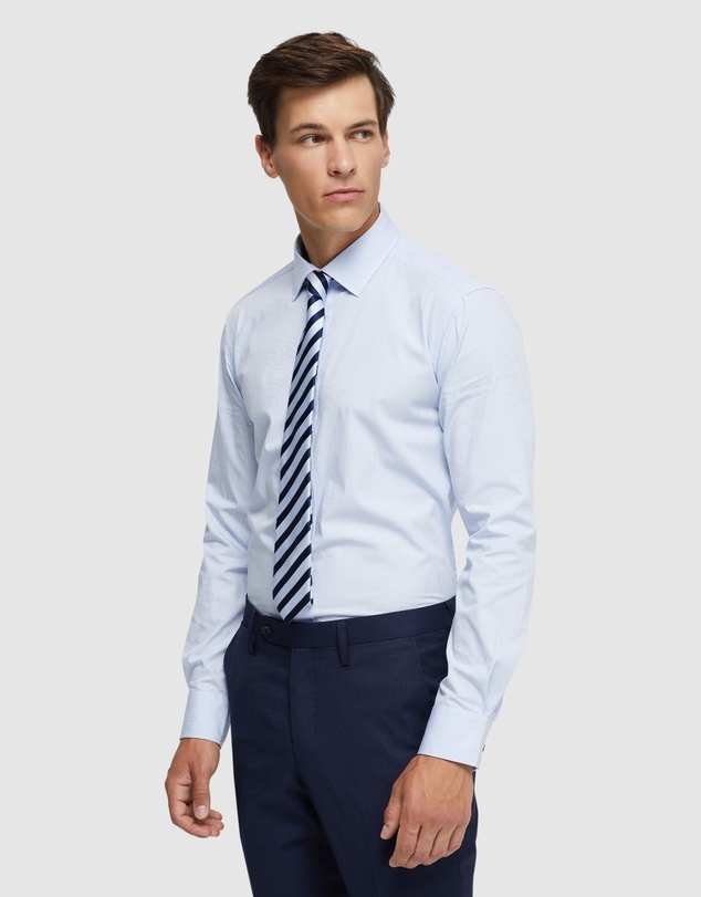 Oxford - Beckton Cotton Striped Shirt