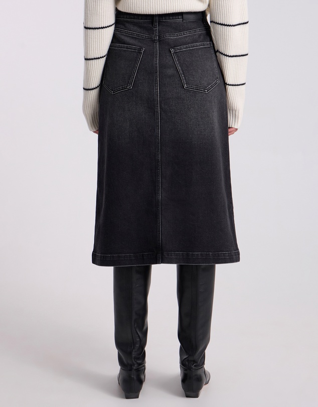 David Lawrence - Hannah Denim Midi Skirt