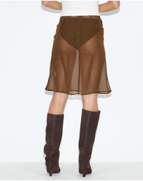 Dazie - Carrie Midi Skirt