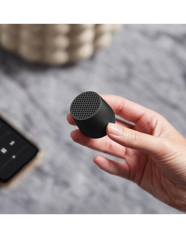 Lexon - Lexon Mino+ Mini Bluetooth Speaker - Black