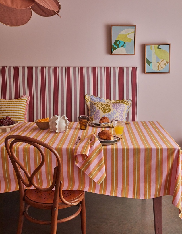 Mosey Me - Sunrise Stripe Tablecloth