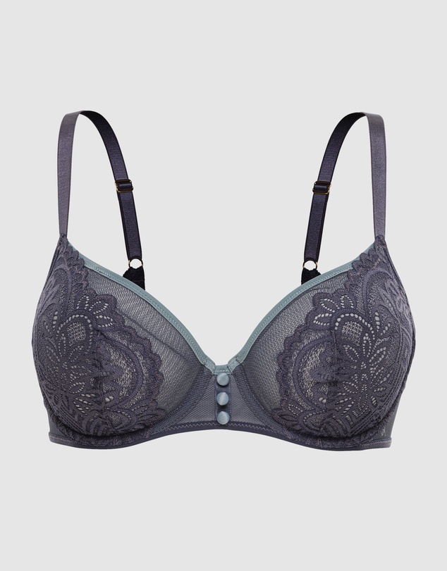 Sans Complexe - Lyse Wired Half Cup Bra with Lace