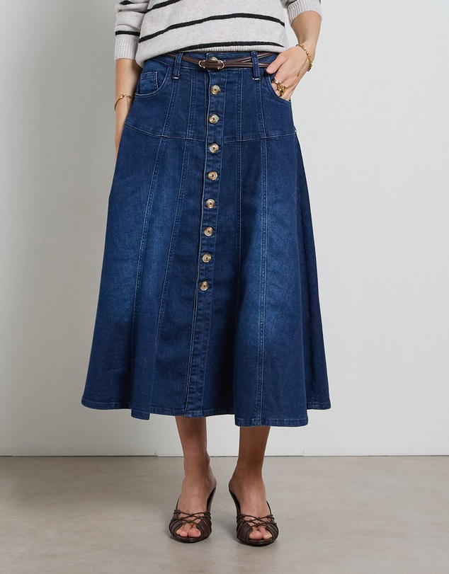 DRICOPER DENIM - Gabby Flare Skirt