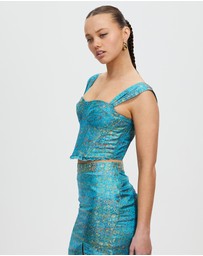 LENNI the label - Cerulean Bustier