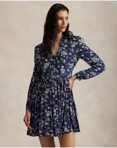 Daisy Bouquet Navy Cream