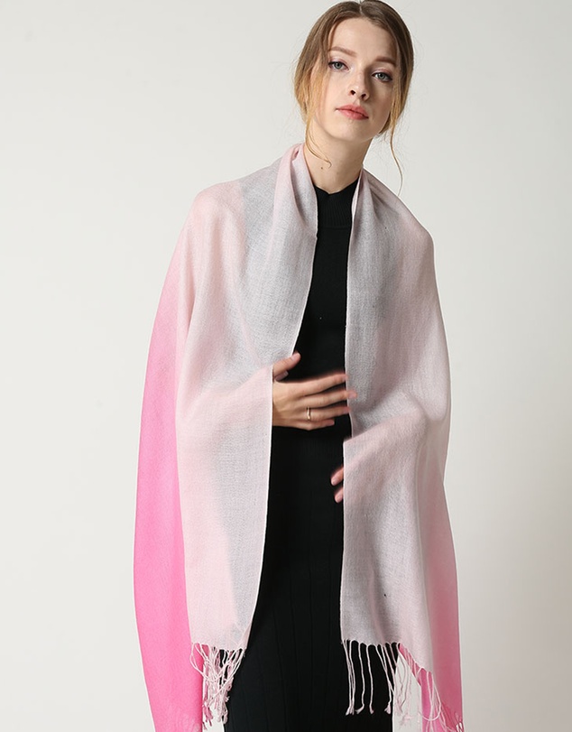 Ozwear Connection Uggs - Ugg 100% Merino Wool Tie Dye Scarf Pink and Rose