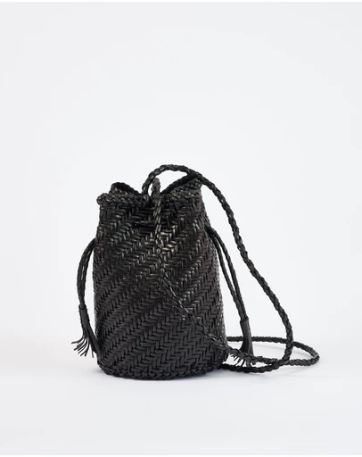 Sol Sana - Solan Leather Bucket Bag Black