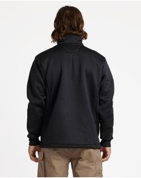 Volcom - Mens Volcom Workwear Bonded Zip Fleece Jacket