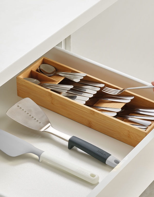 Joseph Joseph - DrawerStore™ Bamboo Compact Cutlery Organiser