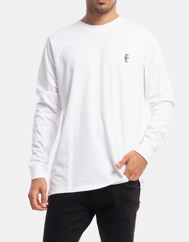 Counter Culture - Cypher Embroidery Long Sleeve Tee